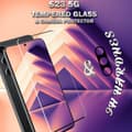 Miniatyrbild 3 av 5: 1-Pack Samsung S23 (5G) Skärmskydd & 1-Pack linsskydd - Härdat Glas 9H - Super kvalitet 3D
