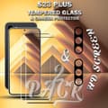Miniatyrbild 2 av 5: 2-Pack Samsung S23 Plus Skärmskydd & 2-Pack linsskydd - Härdat Glas 9H - Super kvalitet 3D