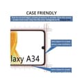 Miniatyrbillede 6 af 6: Samsung A34 5G FullFrame 0.26mm 9H Härdat Glas