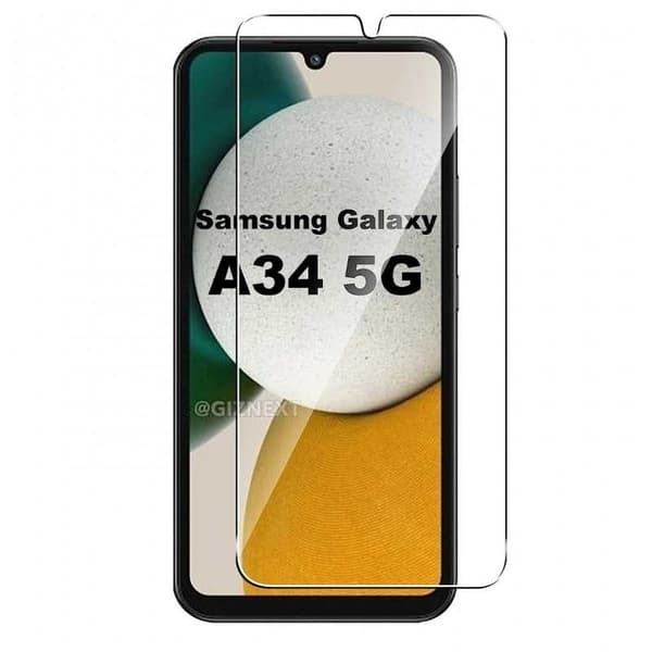 Samsung A34 5G Hærdet glas 0,26mm 2,5D 9H