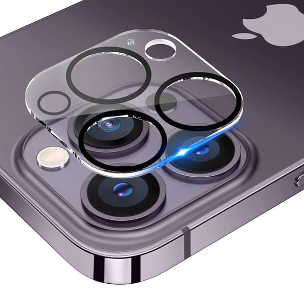 iPhone krystallklart kameraglass - Velg modell iPhone 14 Pro