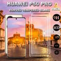 Miniatyrbild 1 av 5: 2-Pack Huawei P50 Pro - Härdat Glas 9H – 3D Super kvalitet Skärmskydd