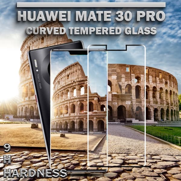 Huawei Mate 30 Pro - Härdat Glas 9H – Super kvalitet 3D Skärmskydd