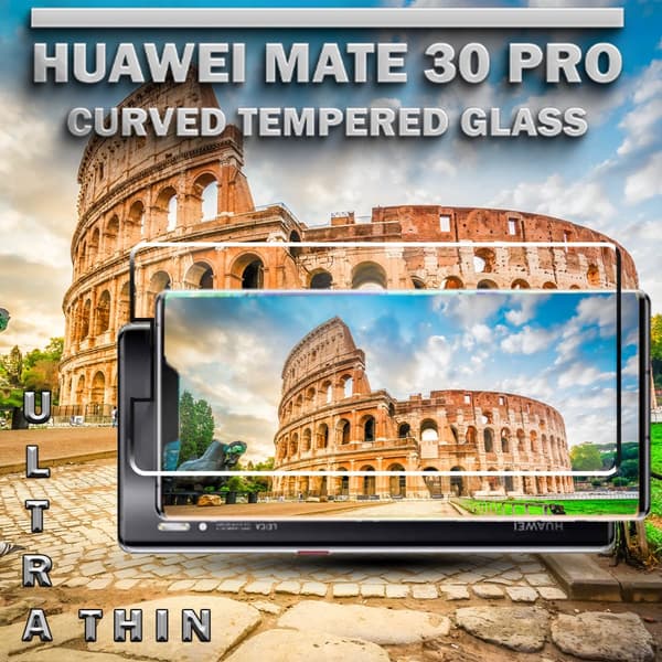Huawei Mate 30 Pro - Härdat Glas 9H – Super kvalitet 3D Skärmskydd