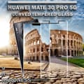 Miniatyrbild 3 av 5: Huawei Mate 30 Pro (5G) - Härdat Glas 9H – Super kvalitet 3D Skärmskydd