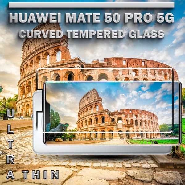 Huawei Mate 50 Pro (5G) - Härdat Glas 9H – Super kvalitet 3D Skärmskydd