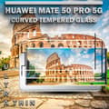 Miniatyrbild 5 av 5: 2-Pack Huawei Mate 50 Pro (5G) - Härdat Glas 9H – Super kvalitet 3D Skärmskydd