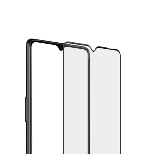 Skärmskydd Samsung Galaxy A14 (4G/5G) - 3D Härdat Glas - Svart (miljö)