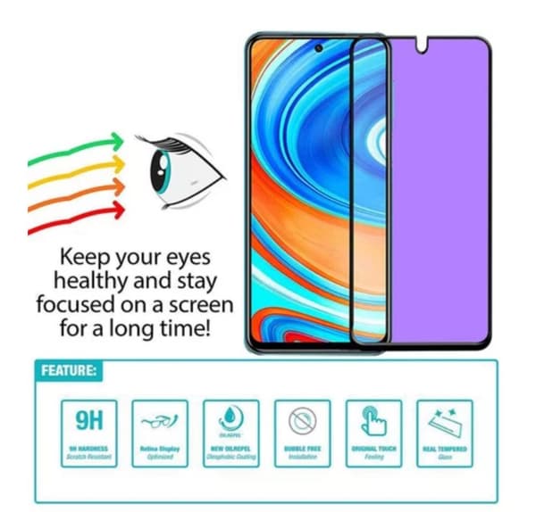 2-PACK- Anti-blå- Skærmbeskytter Samsung Galaxy A53 5G (6.5")