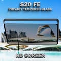 Miniatyrbild 5 av 6: 1-Pack Privacy Skärmskydd For Samsung S20 FE - Härdat Glas 9H - Super Kvalitet 3D