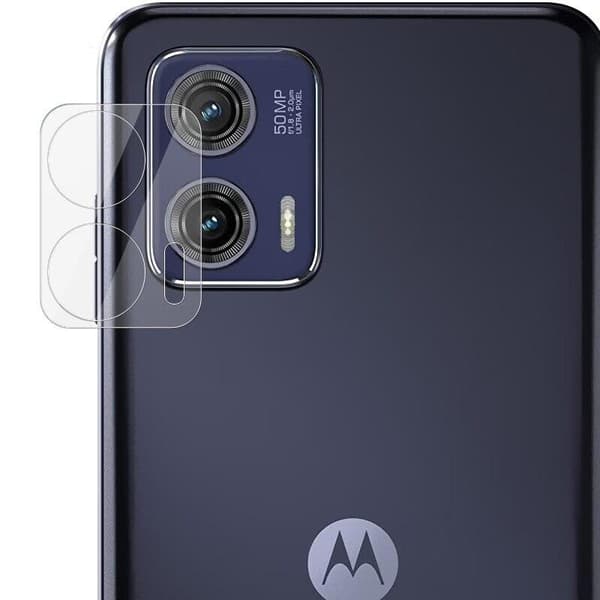 2-PACK SKALO Motorola Moto G73 5G 3D Linsskydd/Kameraskydd Härdat Glas