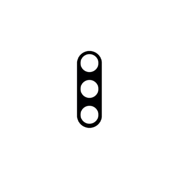 SKALO Samsung A54 5G 3D Linsskydd/Kameraskydd Härdat Glas