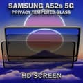 Miniatyrbild 5 av 6: 2-Pack Privacy Skärmskydd For Samsung A52S (5G) - Härdat Glas 9H - Super Kvalitet 3D