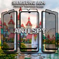 Miniatyrbild 2 av 6: 1-Pack Privacy Skärmskydd For Samsung A04 - Härdat Glas 9H - Super Kvalitet 3D