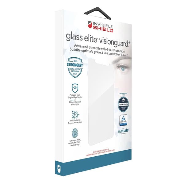 ZAGG INVISIBLESHIELD iPhone 11 Pro skärmskydd glass elite visionguard Antimicrobial