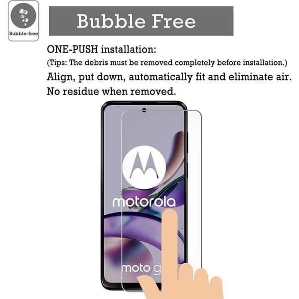 2-PACK Motorola Moto G53 Härdat glas 0.26mm 2.5D 9H
