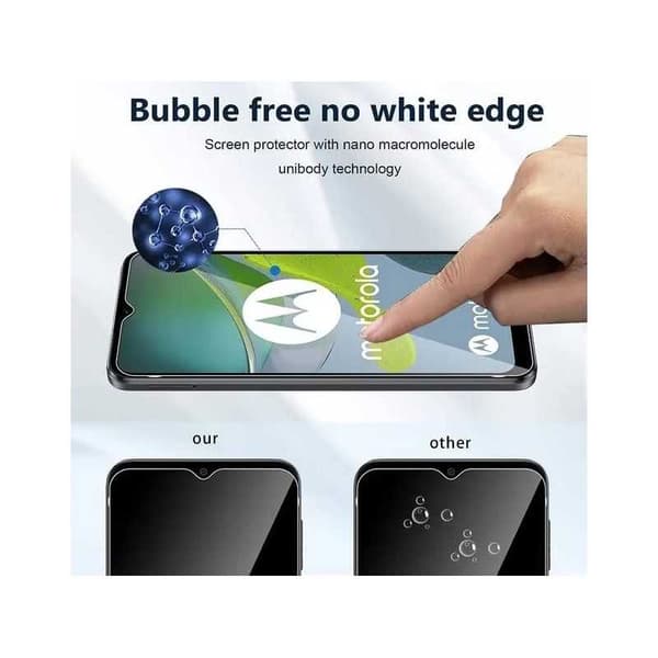 2-PACK Motorola Moto E13 Hærdet glas 0,26 mm 2,5D 9H