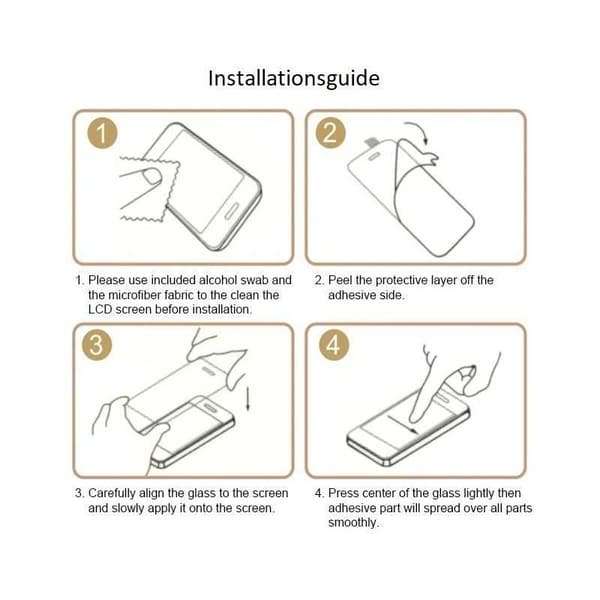 Google Pixel 7a Privacy Härdat glas 0.26mm 3D 9H