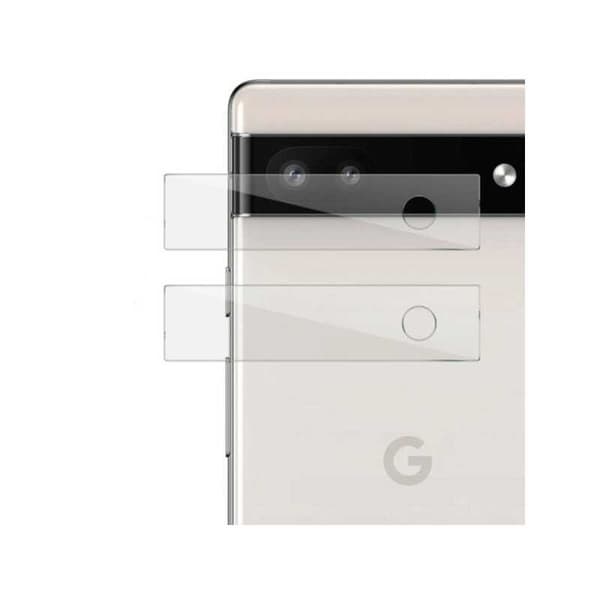 2-PACK Google Pixel 6A beskyttelse Objektivbeskyttelse Kamerabeskyttelse