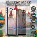Miniatyrbild 1 av 6: 1-Pack Privacy Skärmskydd For Samsung A32 (5G) - Härdat Glas 9H - Super Kvalitet 3D