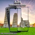 Miniatyrbild 4 av 5: Samsung Galaxy A34 - 9H Härdat Glass - 3D Super Kvalitet