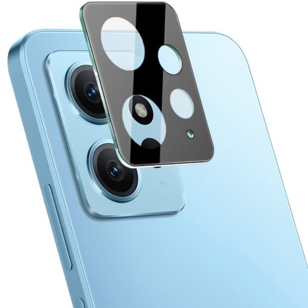SKALO Xiaomi Redmi Note 12 4G 3D Linsskydd/Kameraskydd Härdat Glas