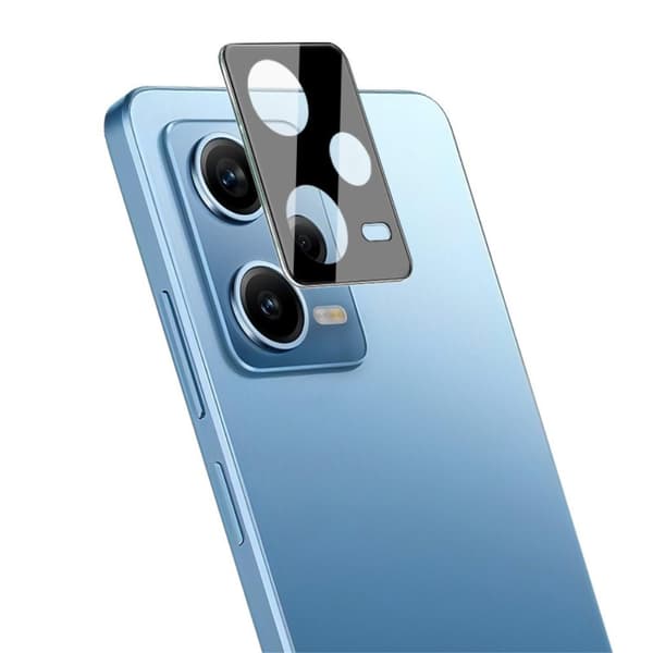 SKALO Xiaomi Redmi Note 12 Pro 5G 3D Linsskydd/Kameraskydd Härdat Glas