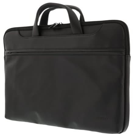 DELTACO - Notebookbæreveske - PU-lær - 13" - 14" - svart