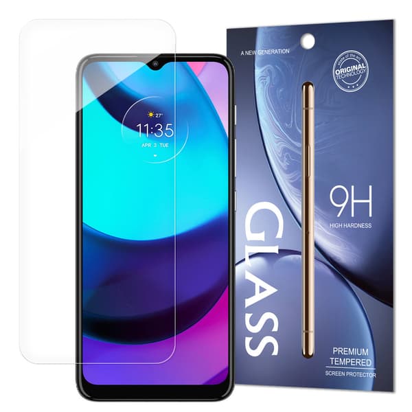 Hærdet glas 9H hærdet glas Motorola Moto E20