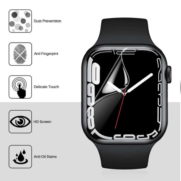 3-pakkaus Apple Watch Ultra 49 mm Screen Protector kattava
