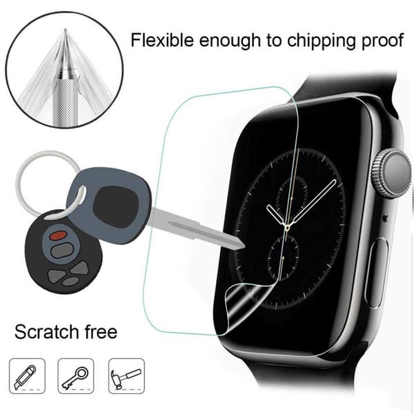 3-pakkaus Apple Watch Ultra 49 mm Screen Protector kattava