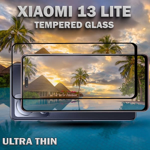 2-Pack Xiaomi 13 Lite - Härdat Glas 9H - Super kvalitet 3D Skärmskydd