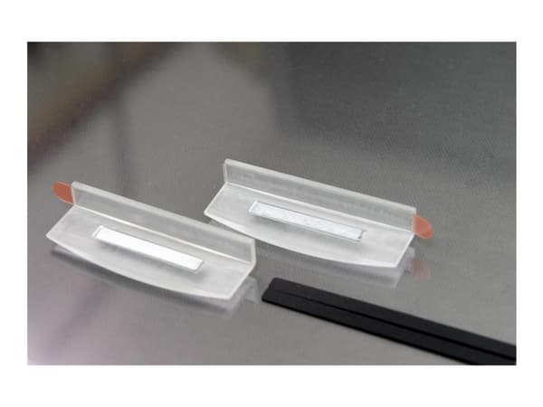 eSTUFF - Personvernfilter for skjerm - 2-veis - avtakbar - magnetisk - 23.8" - svart Sort