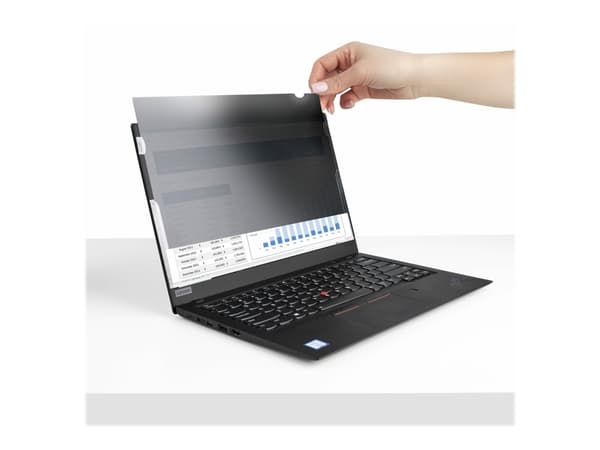 StarTech.com 14L-PRIVACY-SCREEN, 35,6 cm (14"), 16:9, Kannettava tietokone, Kehyksetön näytön yksityisyyssuodatin, Kiiltävä/Matta, Häikäisynesto, Yks