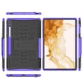 Miniatyrbillede 2 af 5: Stødbestandigt cover med stativ Samsung Galaxy Tab S9 Plus 12.4 - Lilla