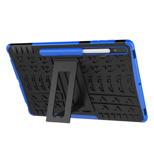 Stødbestandigt cover med stativ Samsung Galaxy Tab S9 Plus 12.4 - Blå