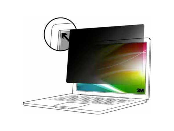 3M Bright Screen -yksityisyyssuodatin Apple® MacBook Pro® 14 M1-M2, 16:10, BPNAP003, 36,1 cm (14.2"), 16:10, Kannettava tietokone, Kehyksetön näytön