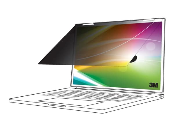 3M Bright Screen -yksityisyyssuodatin 14 tuuma Full Screen kannettavalle tietokoneelle, 16:9, BP140W9E, 35,6 cm (14"), 16:9, Kannettava tietokone, Ke