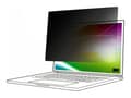 Miniatyrbilde 1 av 4: 3M - Notebookpersonvernsfilter - bright screen, 16:9 - avtakbar - klebemiddel - 15.6" - svart