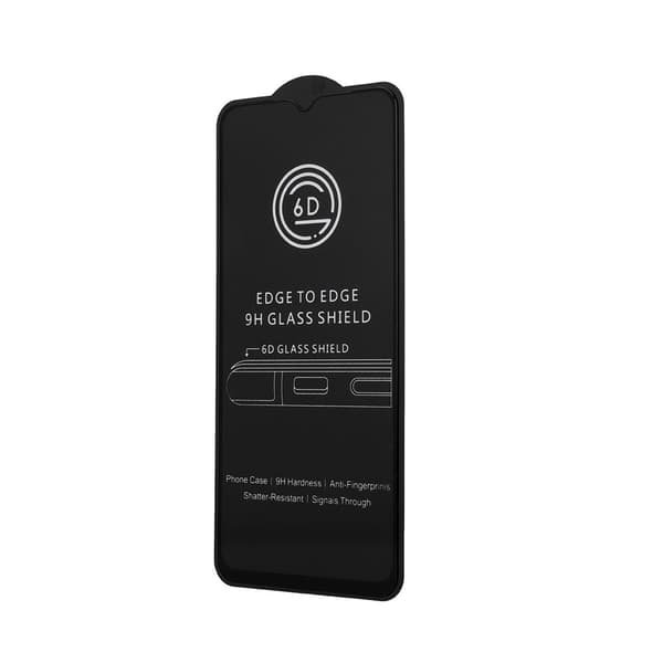 6D tempererat skärmskydd till Xiaomi 13 - svart ram