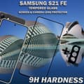 Miniatyrbild 3 av 5: 1-Pack Samsung S21 FE Skärmskydd & 1-Pack linsskydd - Härdat Glas 9H - Super kvalitet 3D