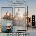 Miniatyrbild 2 av 5: 2-Pack Google Pixel 6 Pro Skärmskydd & 1-Pack linsskydd - Härdat Glas 9H - Super kvalitet 3D