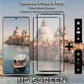 Miniatyrbild 2 av 5: 2-Pack Google Pixel 6 Pro Skärmskydd & 2-Pack linsskydd - Härdat Glas 9H - Super kvalitet 3D