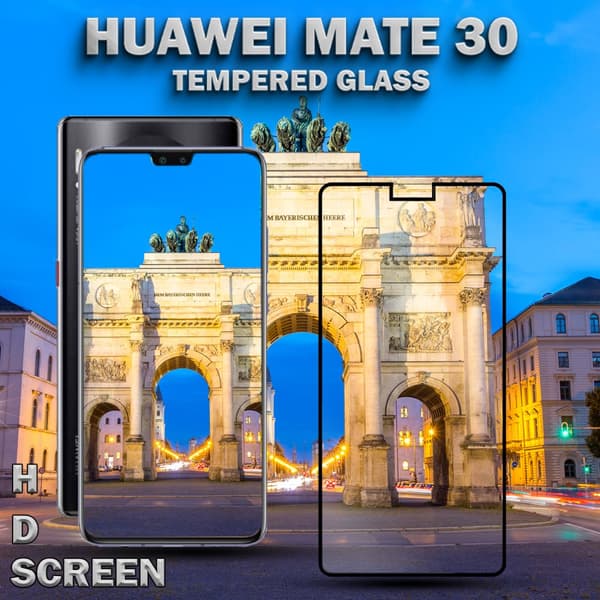 1-Pack Huawei Mate 30 Skärmskydd - Härdat Glas 9H - Super kvalitet 3D