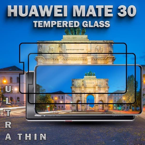 2-Pack Huawei Mate 30 Skärmskydd - Härdat Glas 9H - Super kvalitet 3D