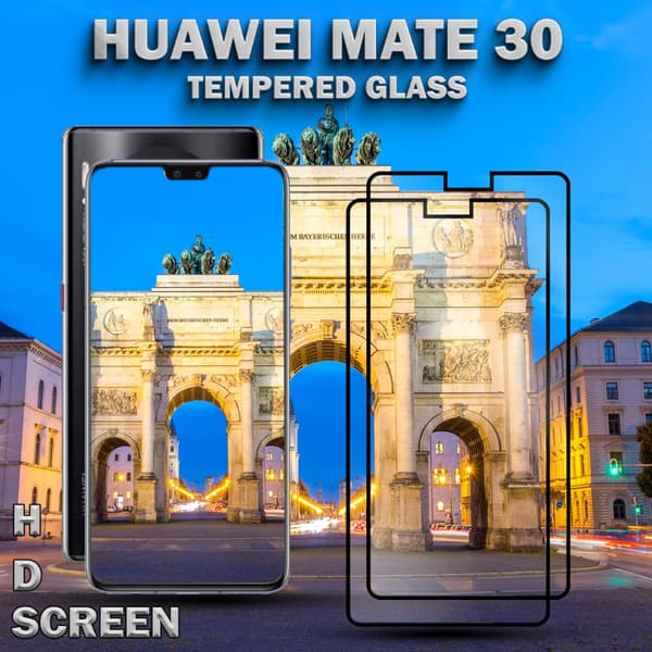 2-Pack Huawei Mate 30 Skärmskydd - Härdat Glas 9H - Super kvalitet 3D