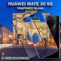 Miniatyrbild 4 av 5: 1-Pack Huawei Mate 30 (5G) Skärmskydd - Härdat Glas 9H - Super kvalitet 3D