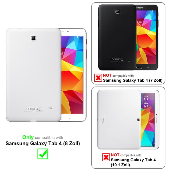 Samsung Galaxy Tab 4 (8 Tulli) Suojakalvo 2 x kpl heijastamaton matta heijastamaton
