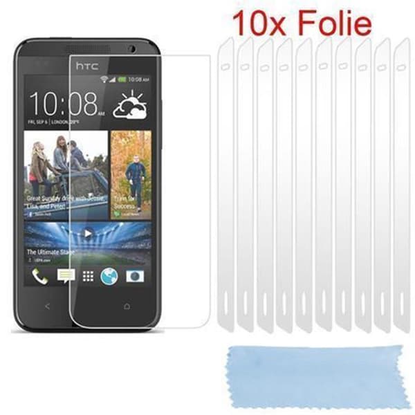 Skjermbeskyttelsesfilmer for HTC Desire 310 10 stk. svært gjennomsiktige beskyttelsesfilmer mot støv, smuss og riper