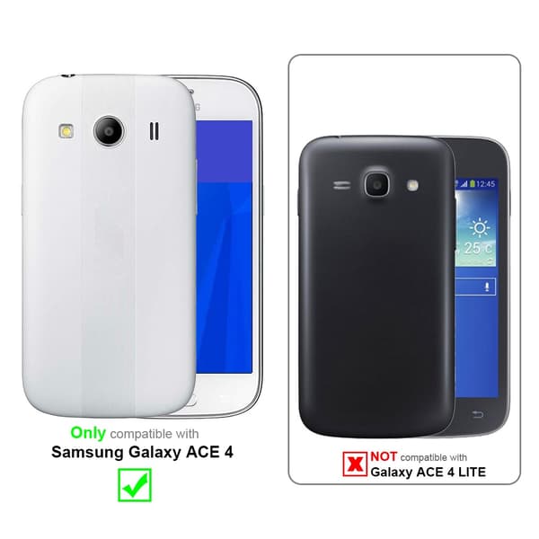 Samsung Galaxy ACE 4 Suojakalvo Karkaistu lasi / Suojalasi näytönsuoja 9H kovuudella ja 3D-kosketusyhteensopivuudella